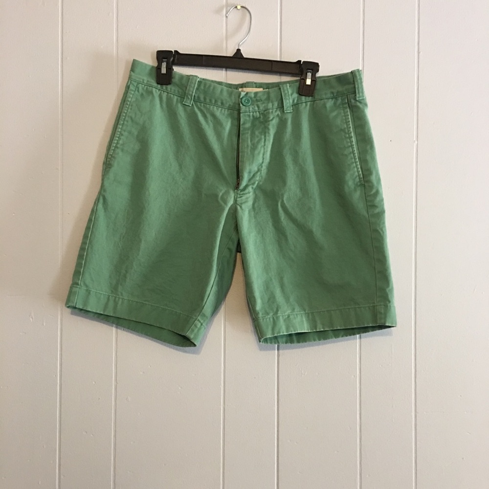 J. Crew Factory teal shorts